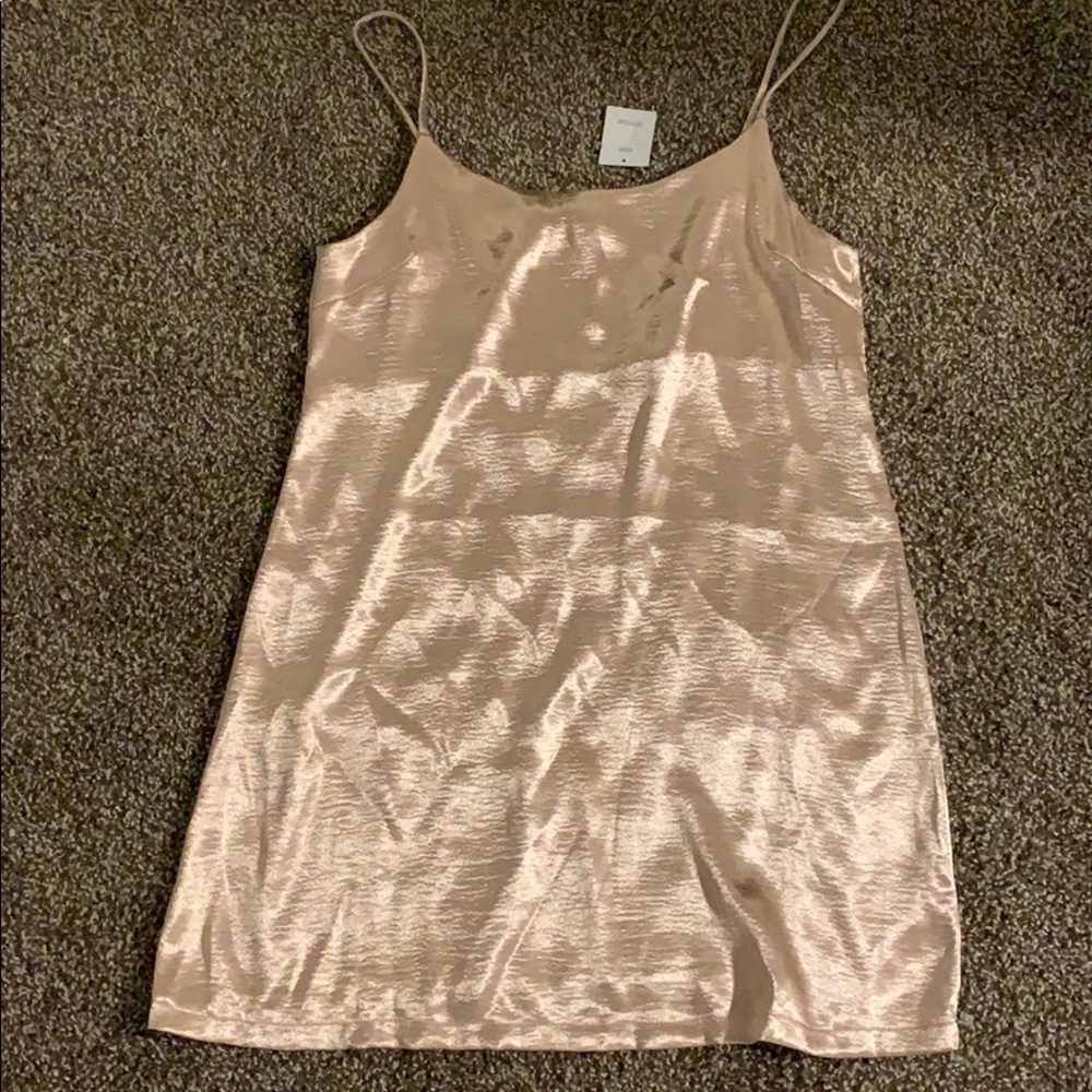 Urban Outfitters Rosé Velvet dress